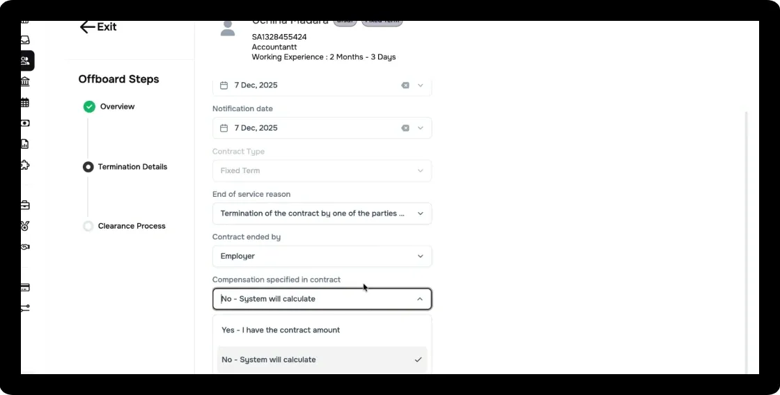 Article 77 final settlement automation