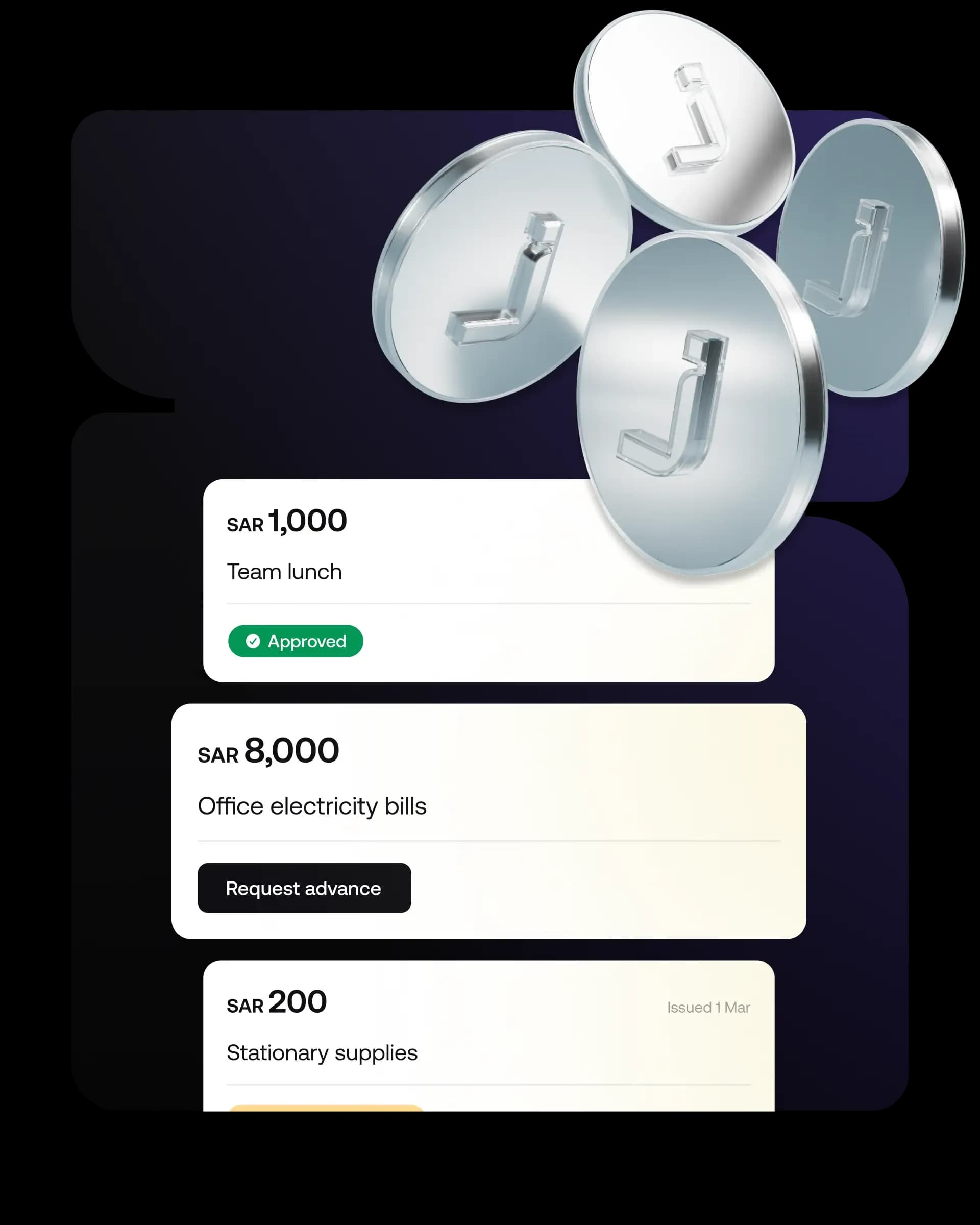 Digitize petty cash from request to audit