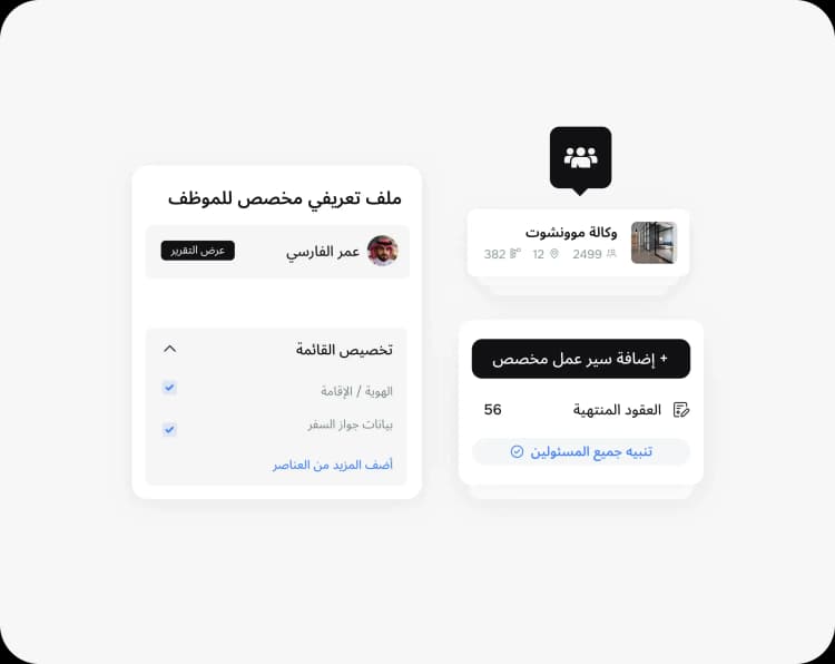 أتمت و طوّر عمليات الموارد البشرية