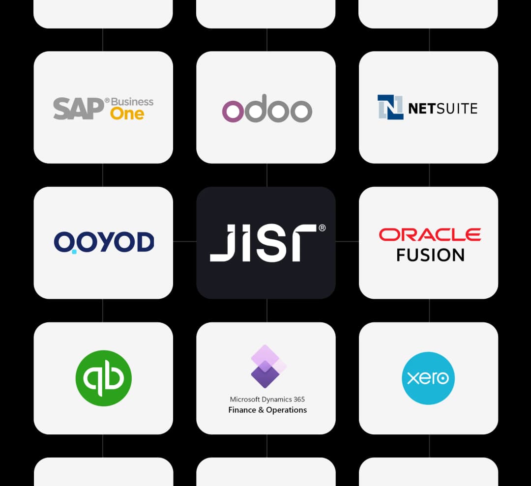 Ready to use integrations with top ERPs and accounting systems