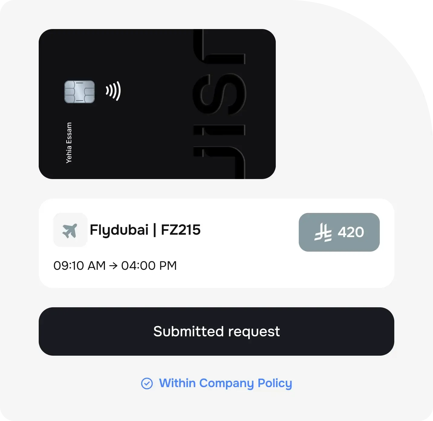 Manage travel and expense management